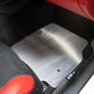2020+Chevrolet Corvette C8 Aluminum Floor Mats / Track Mats