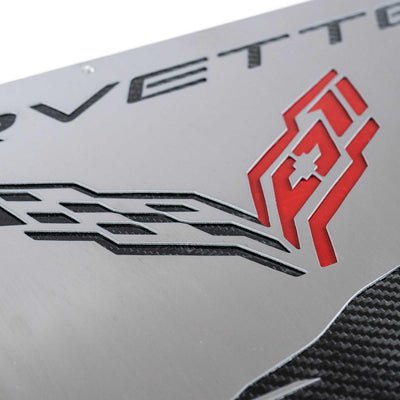 Corvette C8 Stingray Carbon Fiber Wall Art