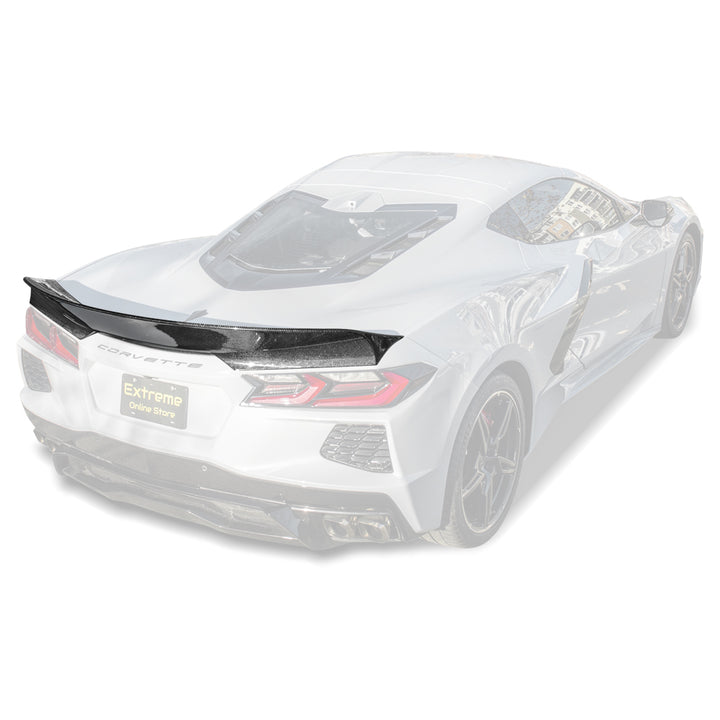 Ducktail Package Corvette C8 Stingray Rear Trunk Spoiler