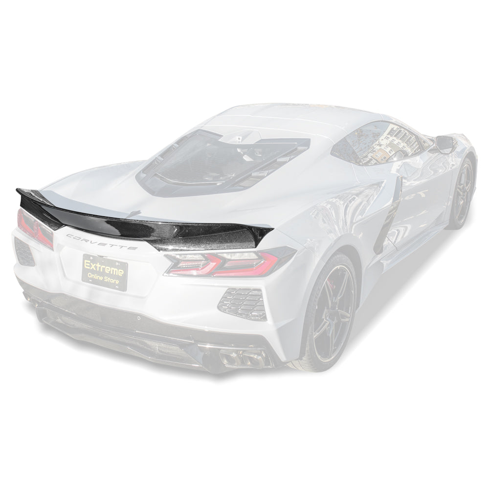 Corvette C8 Ducktail Rear Trunk Spoiler