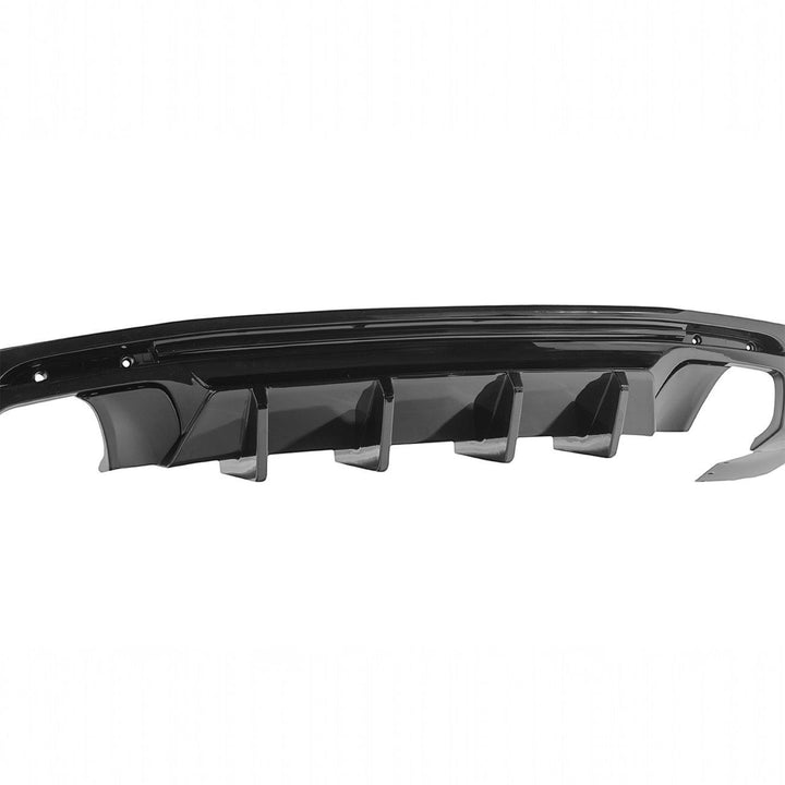 2016-2024 Chevrolet Camaro EOS Performance Track Style Rear Bumper Diffuser Glossy Black DIFF-1450-V2-ABS