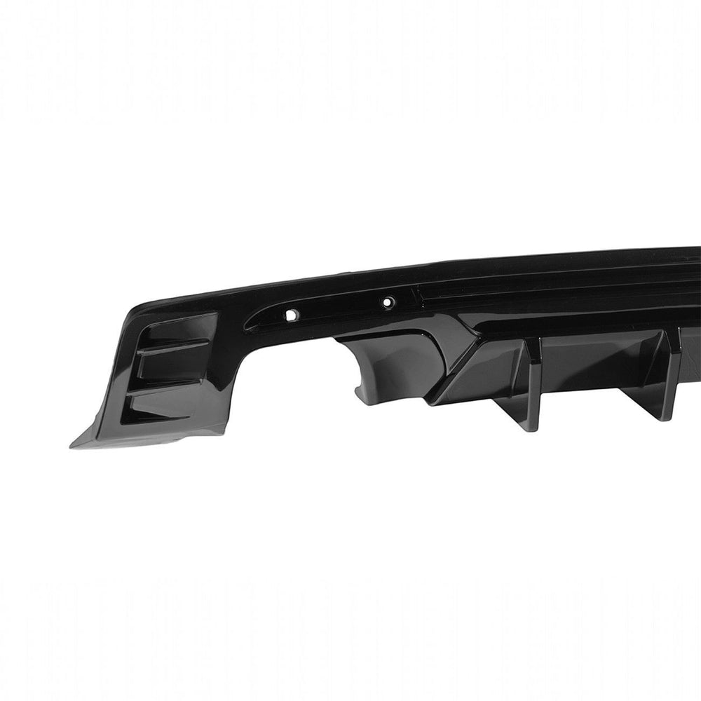 2016-2024 Chevrolet Camaro EOS Performance Track Style Rear Bumper Diffuser Glossy Black DIFF-1450-V2-ABS