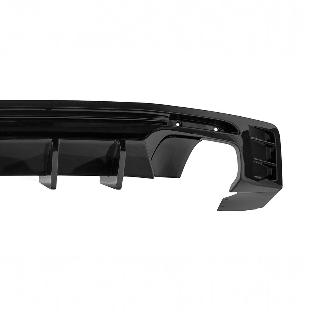 2016-2024 Chevrolet Camaro EOS Performance Track Style Rear Bumper Diffuser Glossy Black DIFF-1450-V2-ABS