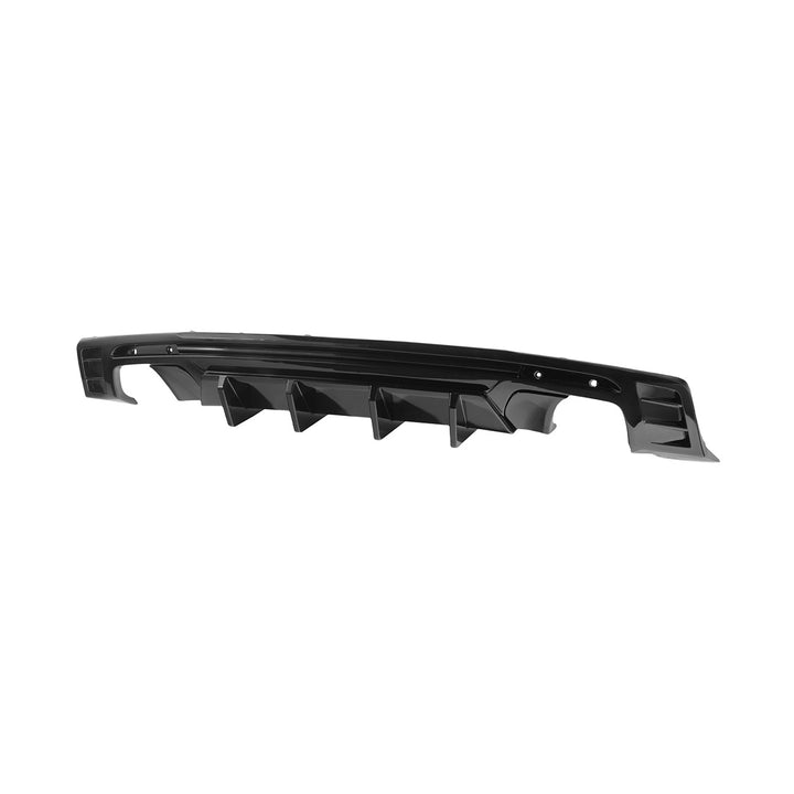 2016-2024 Chevrolet Camaro EOS Performance Track Style Rear Bumper Diffuser Glossy Black DIFF-1450-V2-ABS
