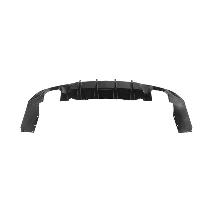 2016-2024 Chevrolet Camaro EOS Performance Track Style Rear Bumper Diffuser Glossy Black DIFF-1450-V2-ABS