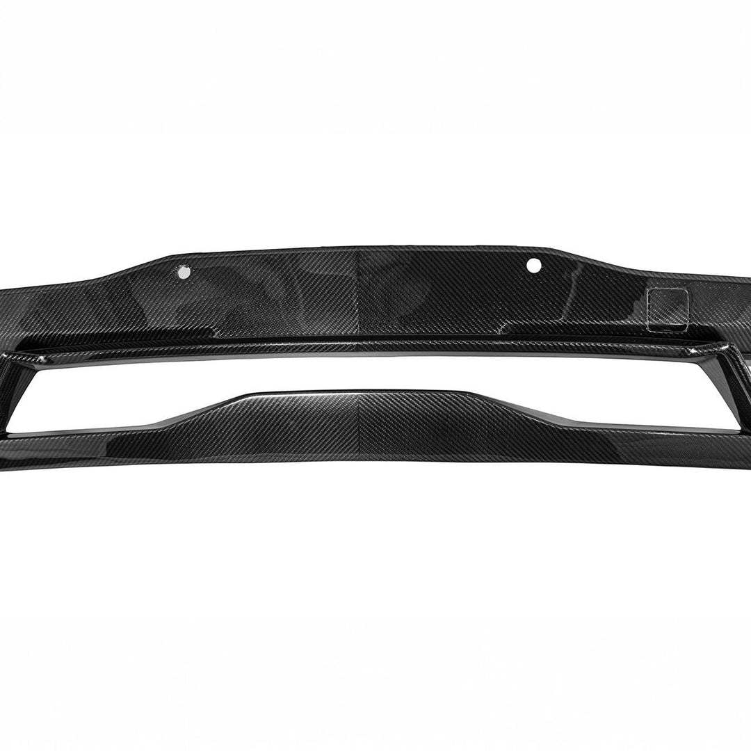 Corvette C8 Carbon Fiber Rear Bumper Lower Diffuser Carbon Fiber DIFF-598-BKCF