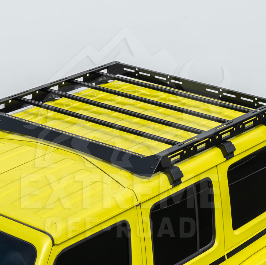 2018-Up Jeep Wrangler JL Carbon Steel Black Top Roof Cargo Rack