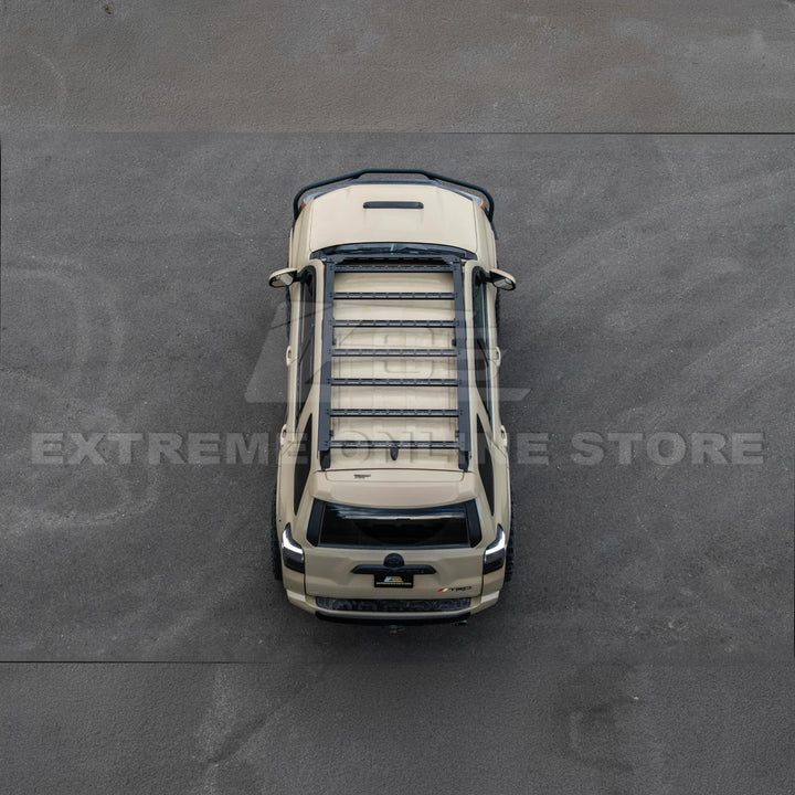 2010-24 Toyota 4Runner V2 Carbon Steel Black Top Roof Rack Cargo Carrier