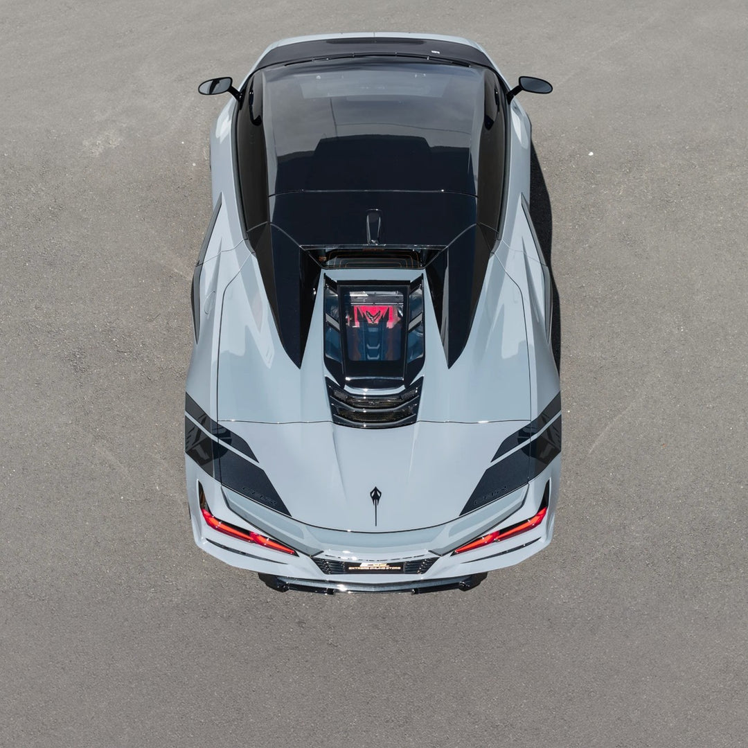 2020-Up Corvette C8 Convertible | EOS Performance Rear Hatch Upper HTC Tonneau Window Inserts