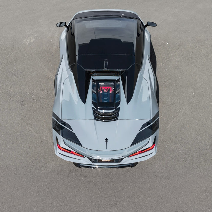 2020-Up Corvette C8 Convertible | EOS Performance Rear Hatch Upper HTC Tonneau Window Inserts