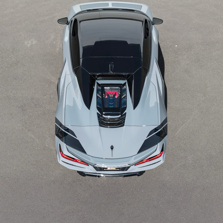 2020-Up Corvette C8 Convertible | EOS Performance Rear Hatch Upper HTC Tonneau Window Inserts