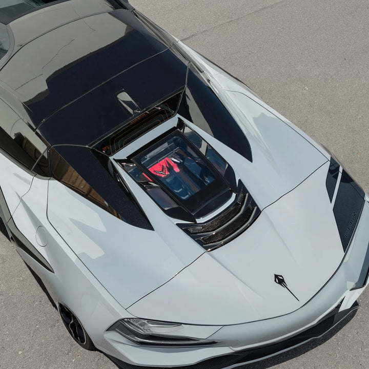 2020-Up Corvette C8 Convertible | EOS Performance Rear Hatch Upper HTC Tonneau Window Inserts