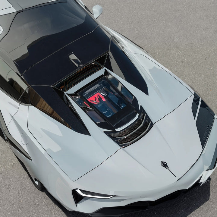 2020-Up Corvette C8 Convertible | EOS Performance Rear Hatch Upper HTC Tonneau Window Inserts