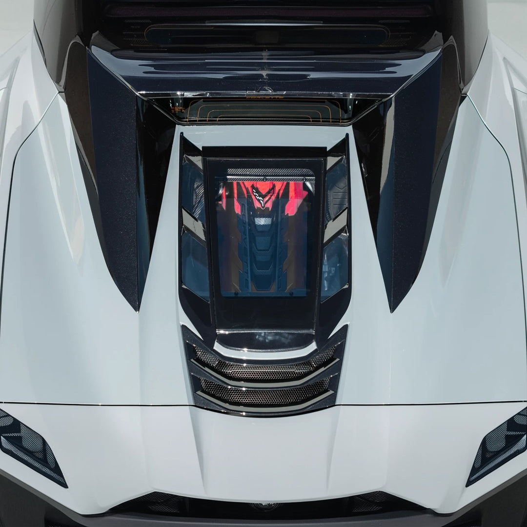2020-Up Corvette C8 Convertible | EOS Performance Rear Hatch Upper HTC Tonneau Window Inserts