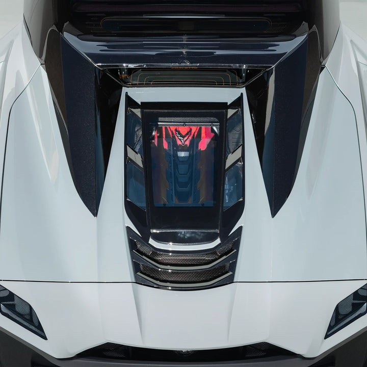2020-Up Corvette C8 Convertible | EOS Performance Rear Hatch Upper HTC Tonneau Window Inserts