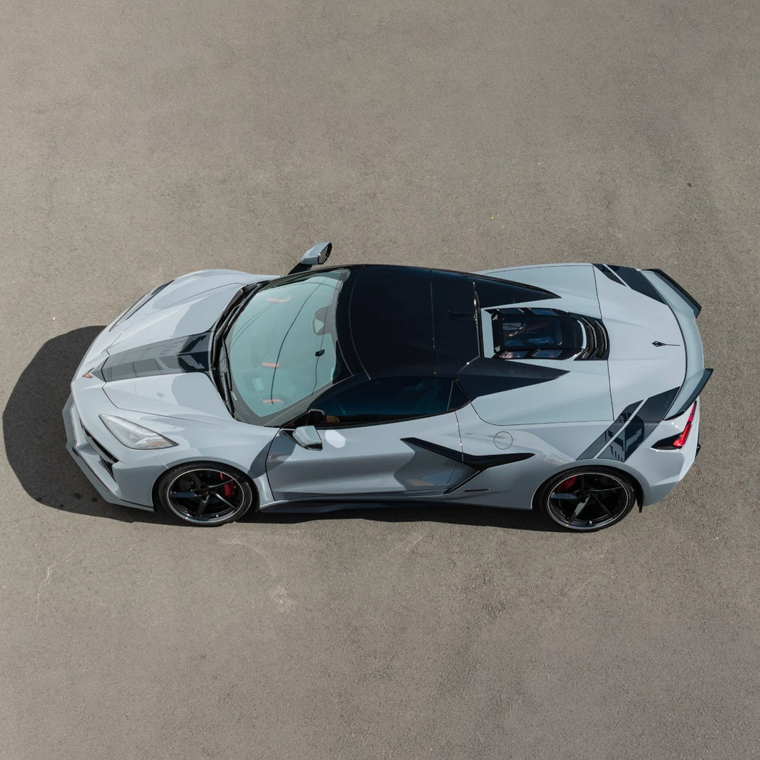 2020-Up Corvette C8 Convertible | EOS Performance Rear Hatch Upper HTC Tonneau Window Inserts