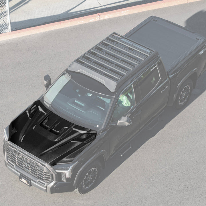2022-Up Toyota Tundra | EOS CARBON FIBER Front Vented Hood Cover w/ Side Vent