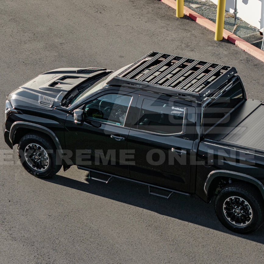 2022-Up Toyota Tundra | EOS CARBON FIBER Front Vented Hood Cover w/ Side Vent