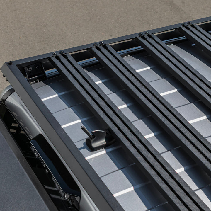 2024-Up Ford Ranger Carbon Steel Black Top Roof Rack Cargo Carrier