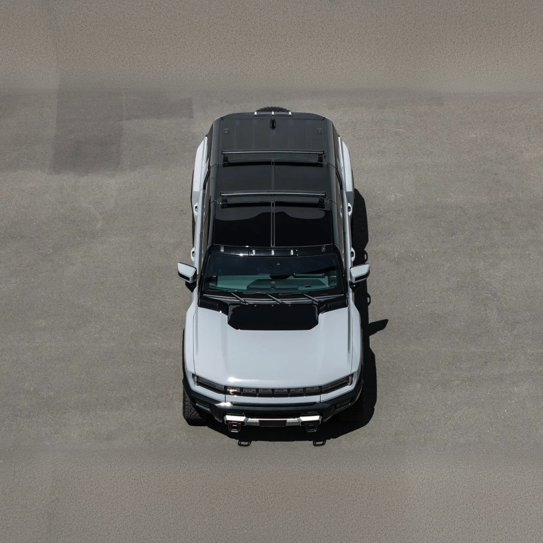 2022-Up GMC Hummer EV | Aluminum Roof Mounted Cargo &amp; Luggage Cross Rail Rack
