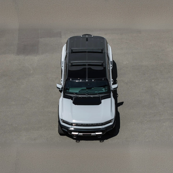 2022-Up GMC Hummer EV | Aluminum Roof Mounted Cargo &amp; Luggage Cross Rail Rack
