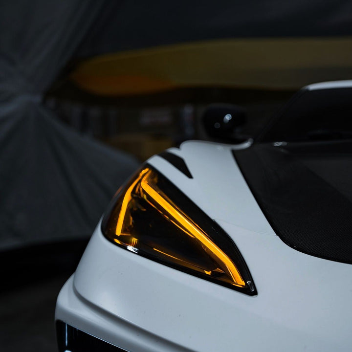 Corvette C8 GT Style Amber LED DRL Module Set DRL-1395-AMBER