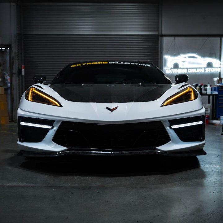 Corvette C8 GT Style Amber LED DRL Module Set DRL-1395-AMBER