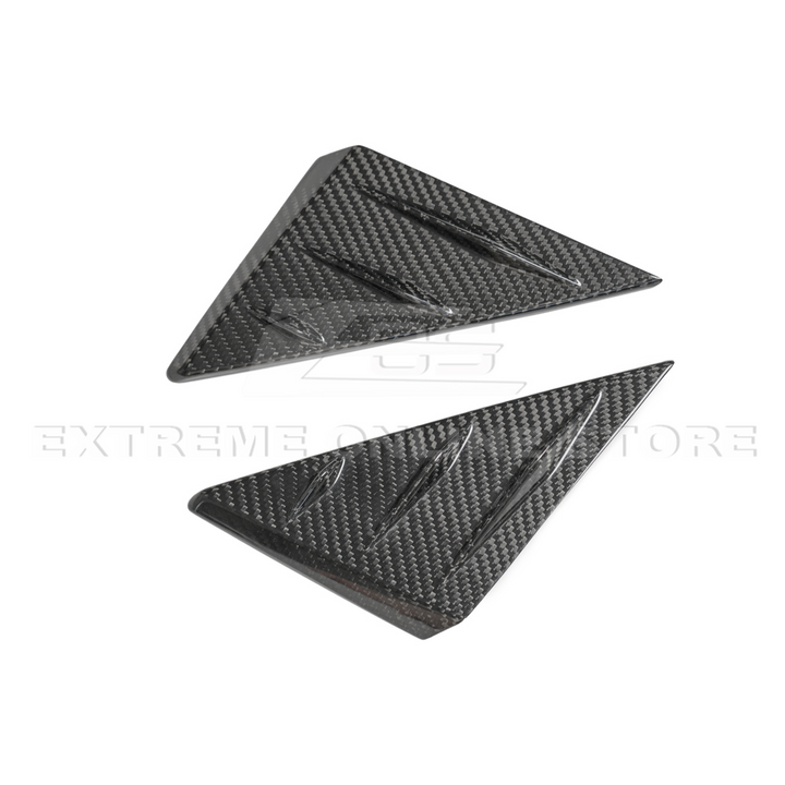 Chevrolet Corvette C8 DRY CARBON FIBER Anti Wind Buffeting Cover