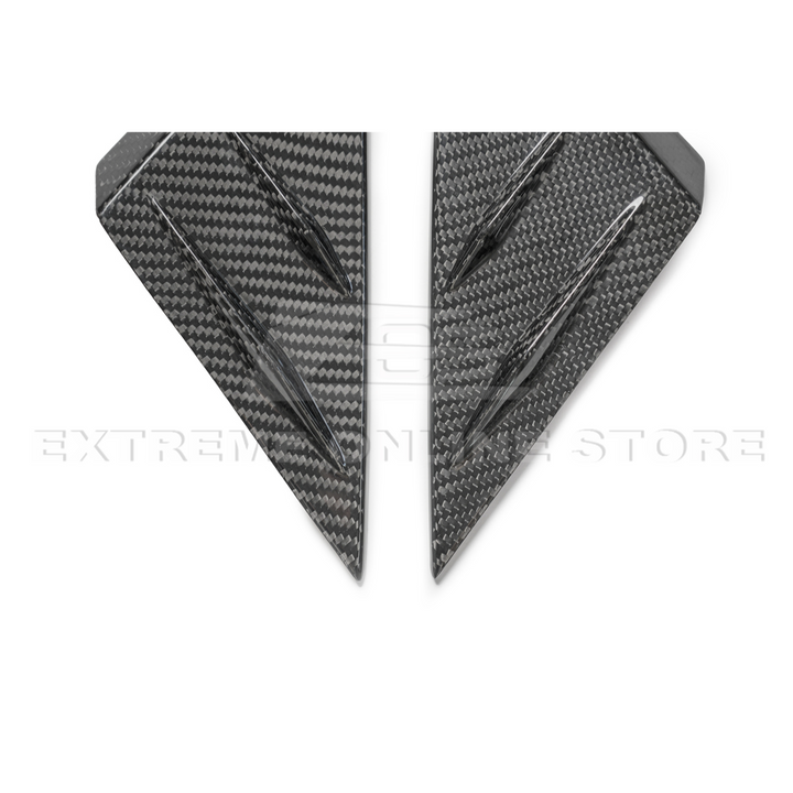 Chevrolet Corvette C8 DRY CARBON FIBER Anti Wind Buffeting Cover