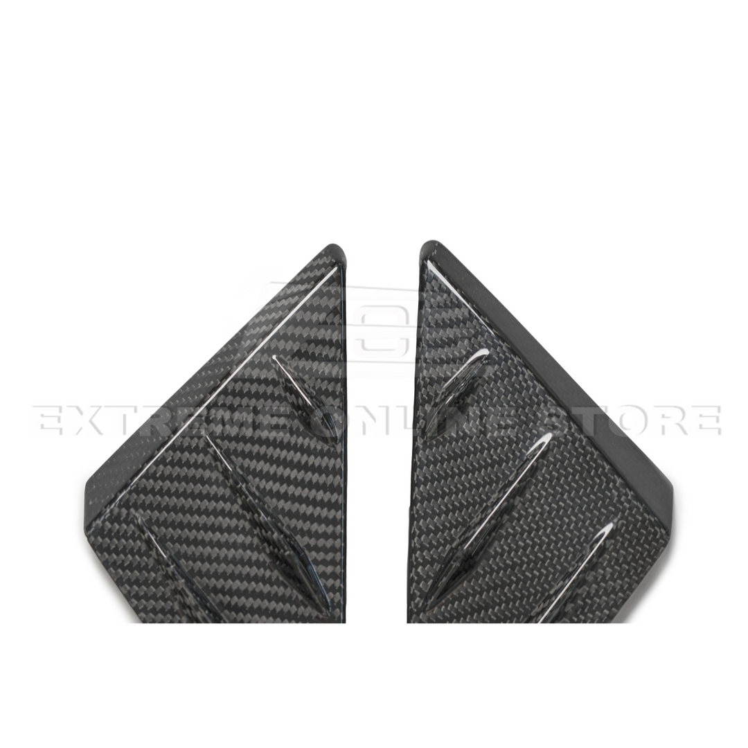 Chevrolet Corvette C8 DRY CARBON FIBER Anti Wind Buffeting Cover