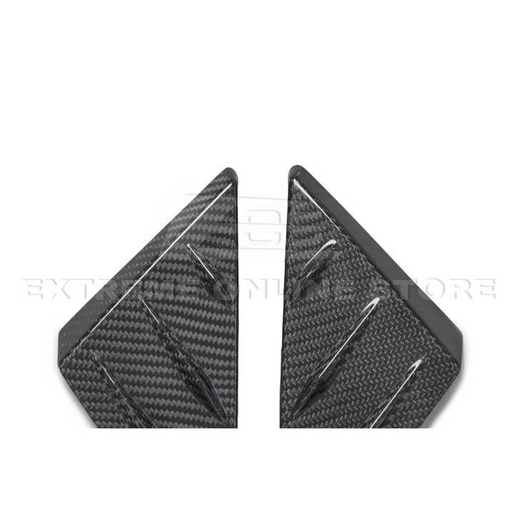 Chevrolet Corvette C8 DRY CARBON FIBER Anti Wind Buffeting Cover