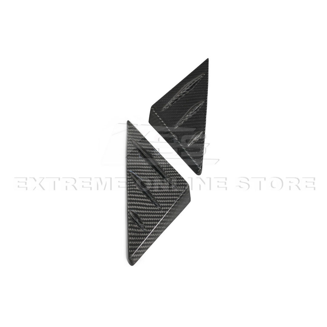 Chevrolet Corvette C8 DRY CARBON FIBER Anti Wind Buffeting Cover