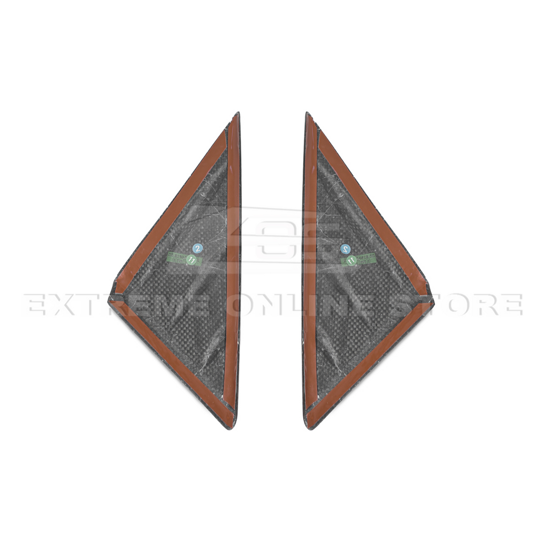 Chevrolet Corvette C8 DRY CARBON FIBER Anti Wind Buffeting Cover