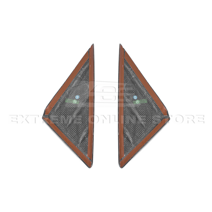 Chevrolet Corvette C8 DRY CARBON FIBER Anti Wind Buffeting Cover