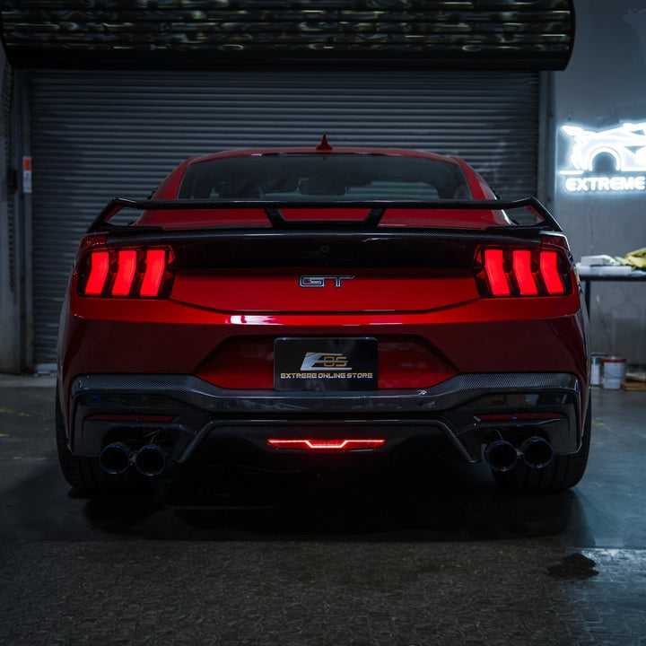 2024-Up Ford Mustang S650 EURO Sequential Signal LED Smoked Rear Taillights
