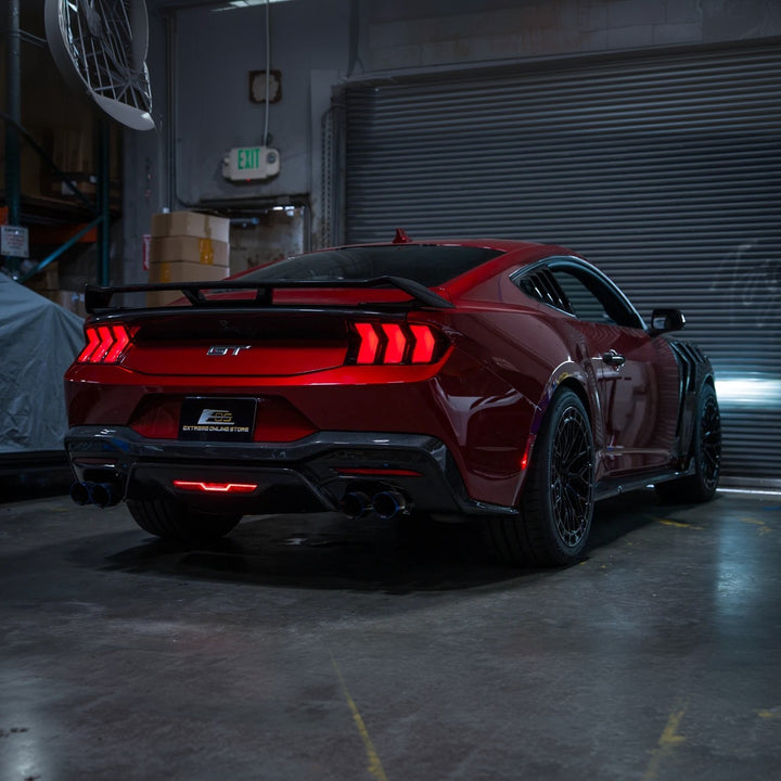 2024-Up Ford Mustang S650 EURO Sequential Signal LED Smoked Rear Taillights