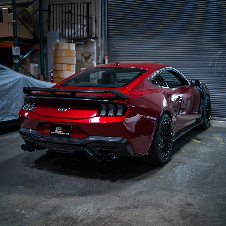 2024-Up Ford Mustang S650 EURO Sequential Signal LED Clear Rear Taillights