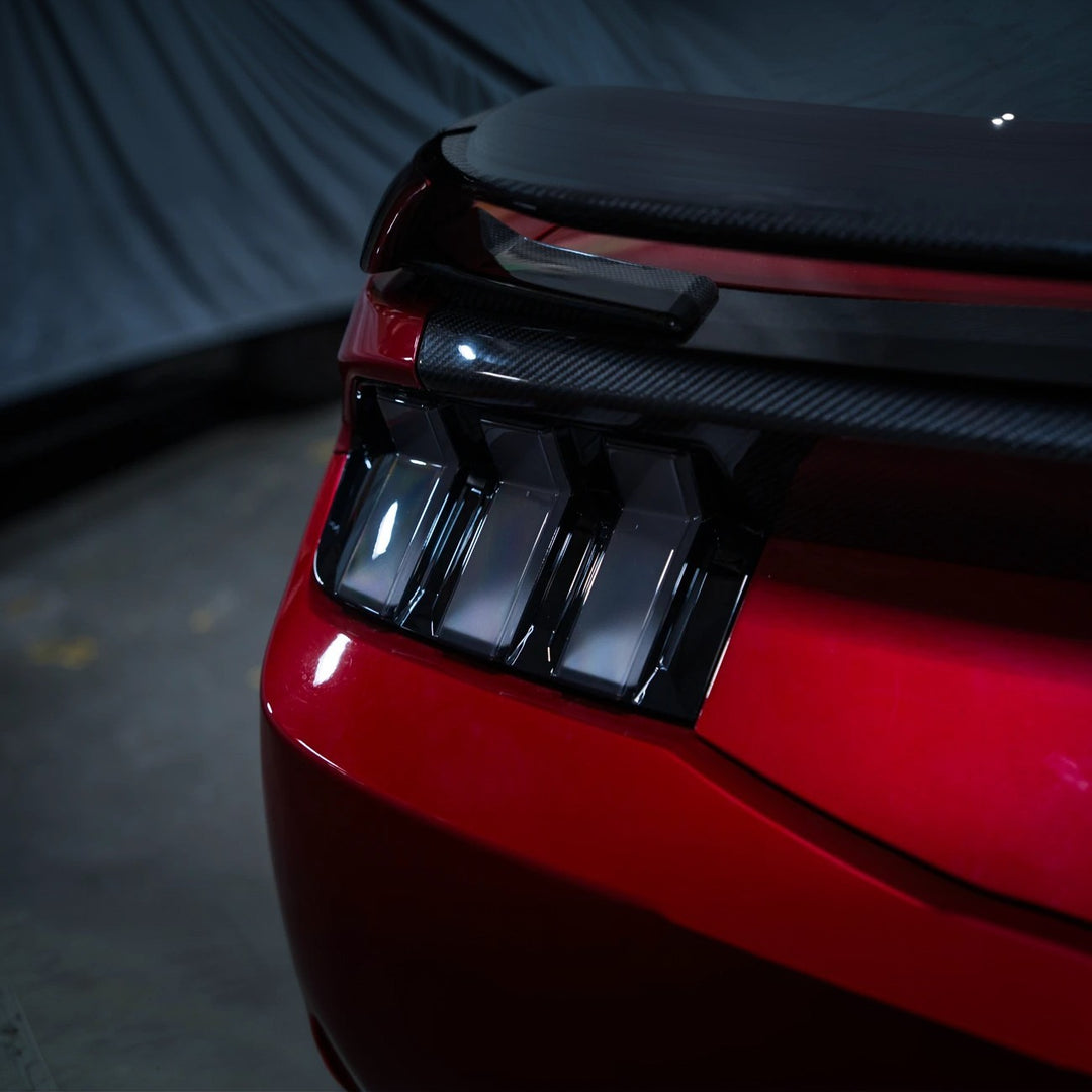 2024-Up Ford Mustang S650 EURO Sequential Signal LED Clear Rear Taillights