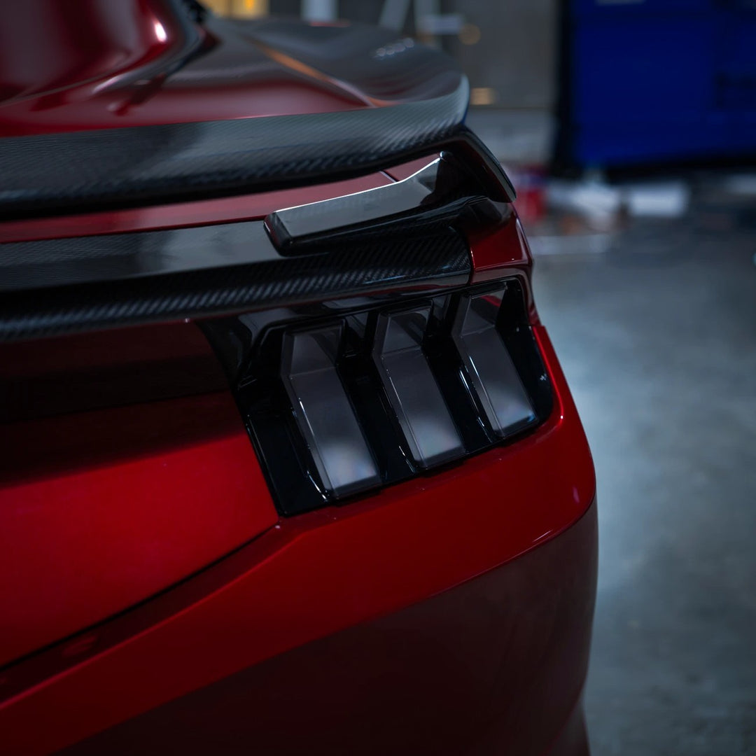 2024-Up Ford Mustang S650 EURO Sequential Signal LED Clear Rear Taillights