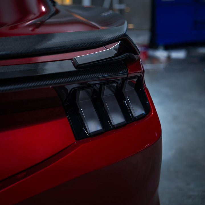2024-Up Ford Mustang S650 EURO Sequential Signal LED Clear Rear Taillights