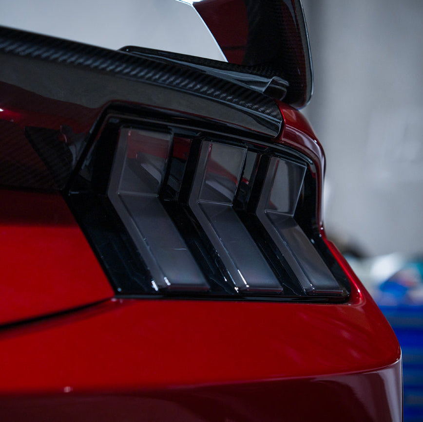 2024-Up Ford Mustang S650 EURO Sequential Signal LED Smoked Rear Taillights