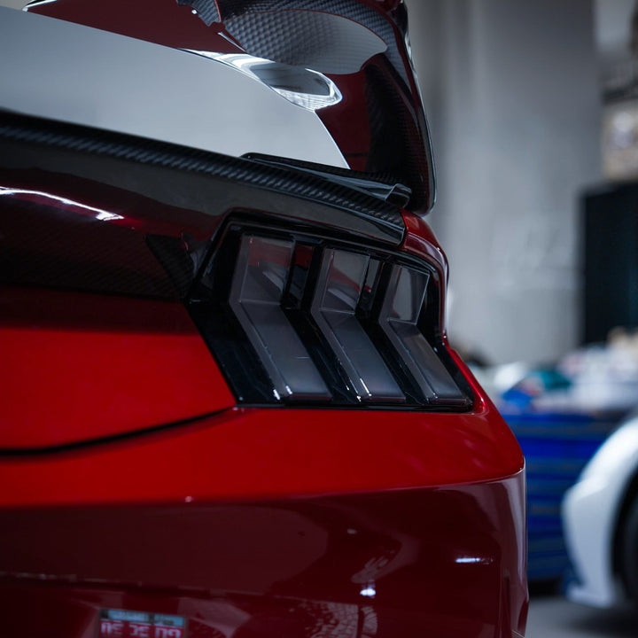 2024-Up Ford Mustang S650 EURO Sequential Signal LED Clear Rear Taillights