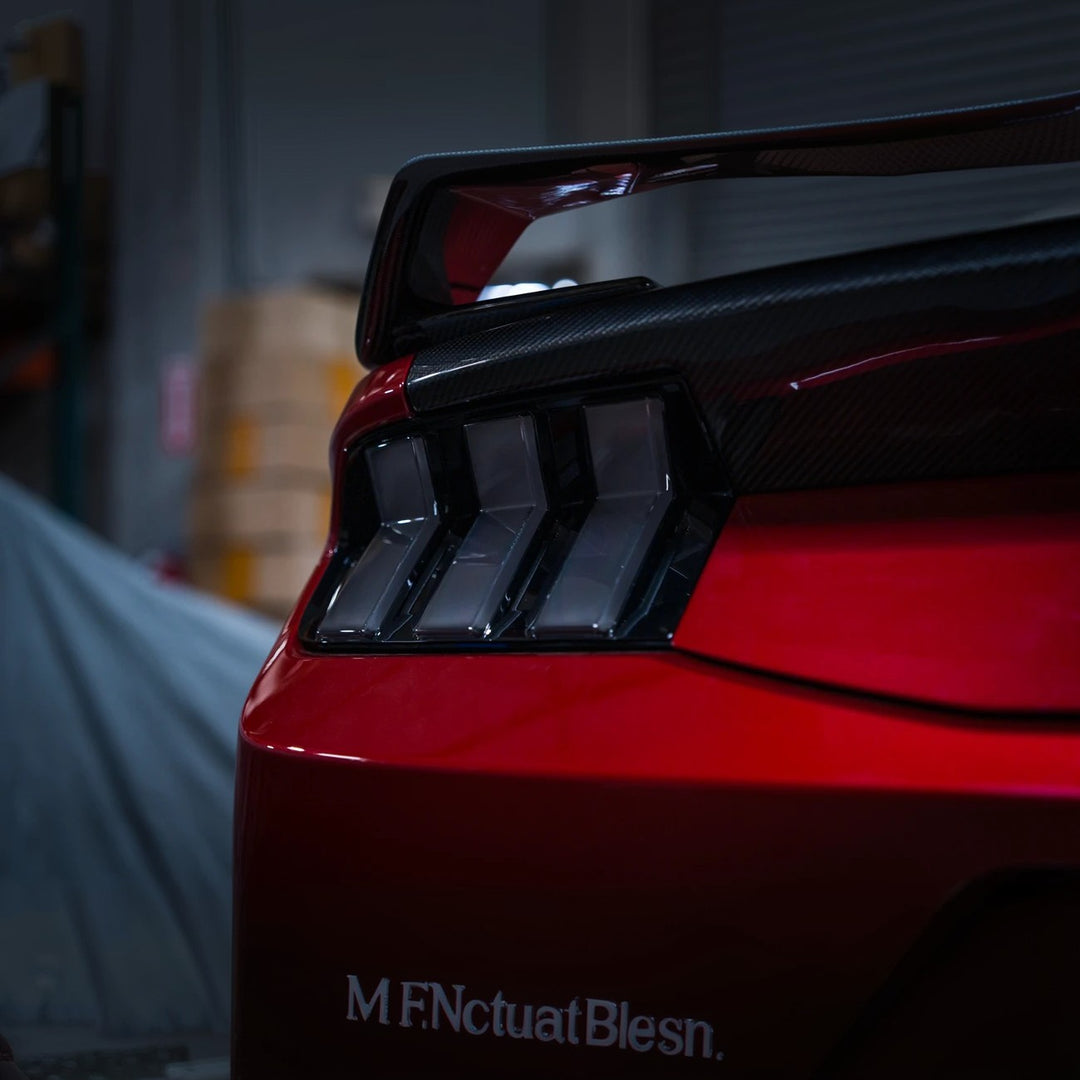 2024-Up Ford Mustang S650 EURO Sequential Signal LED Clear Rear Taillights