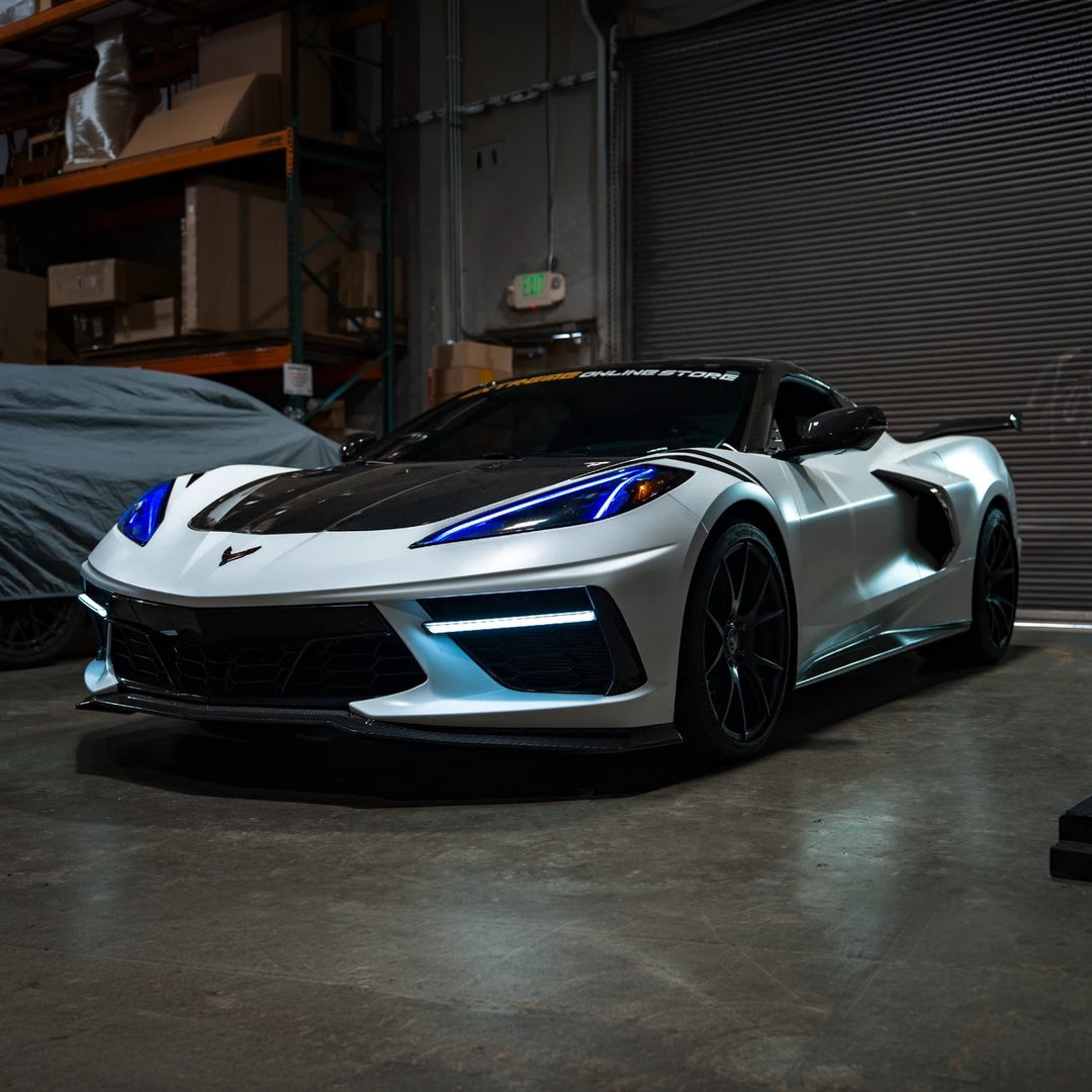 Corvette C8 GT Style Amber LED DRL Module Set