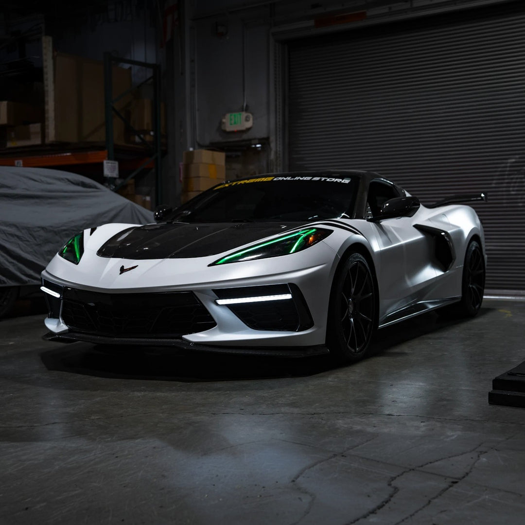 Corvette C8 GT Style Amber LED DRL Module Set