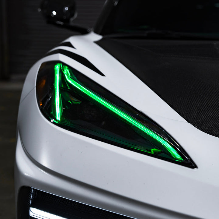 Corvette C8 GT Style Amber LED DRL Module Set