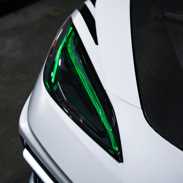 Corvette C8 GT Style Amber LED DRL Module Set