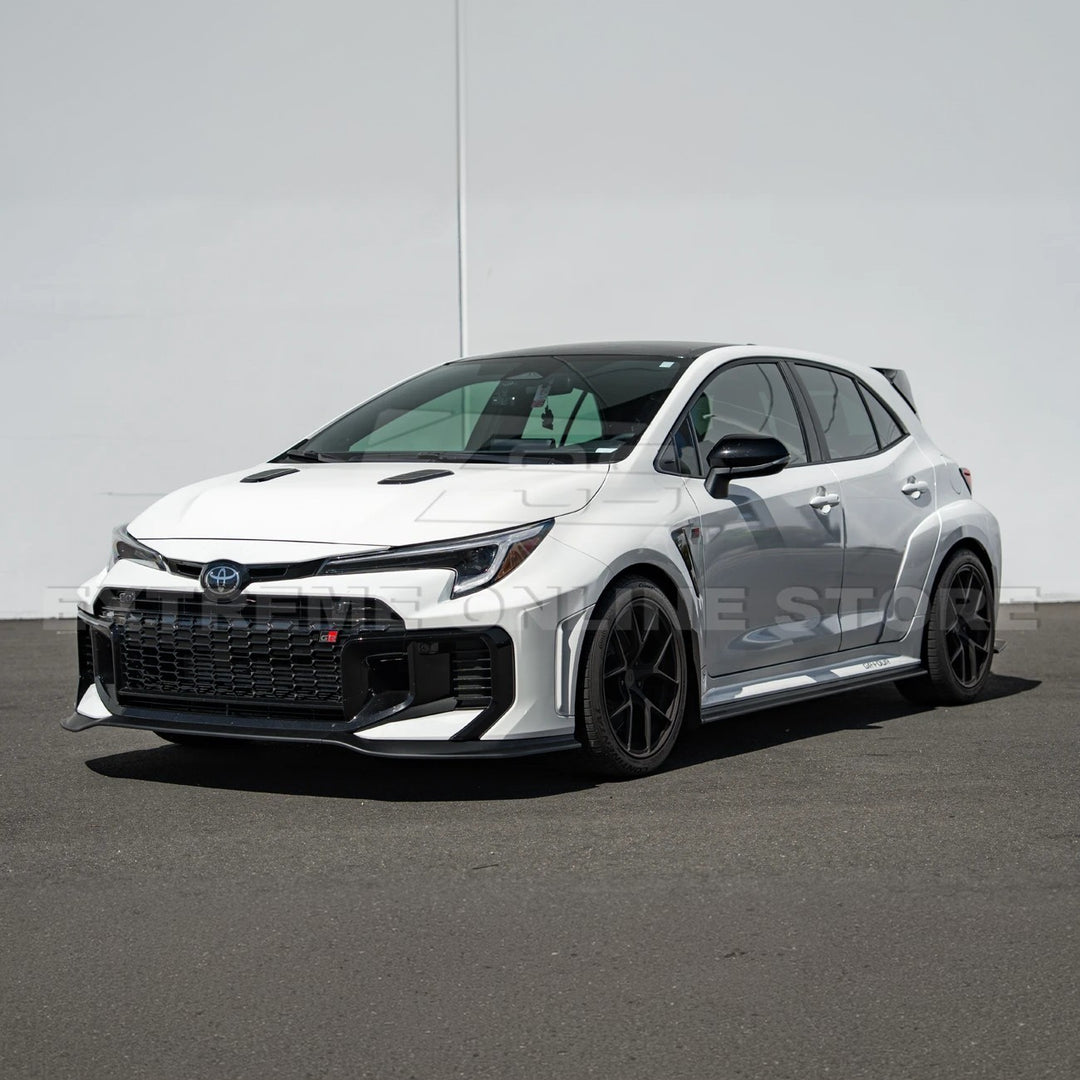 2025-Up GR Corolla GR Package Front Splitter Lip w/ Side Skirts