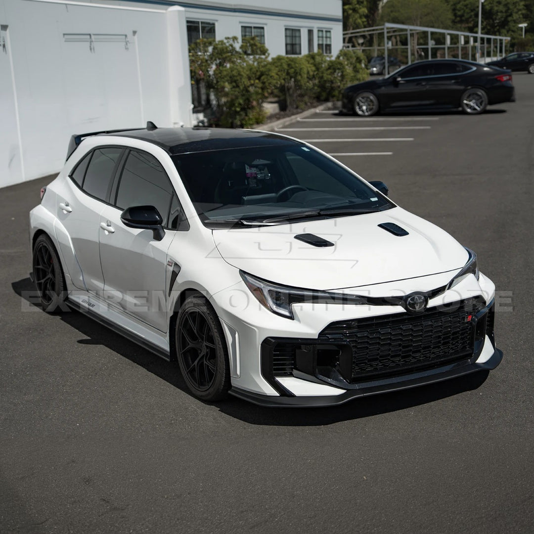 2025-Up GR Corolla GR Package Front Splitter Lip w/ Side Skirts