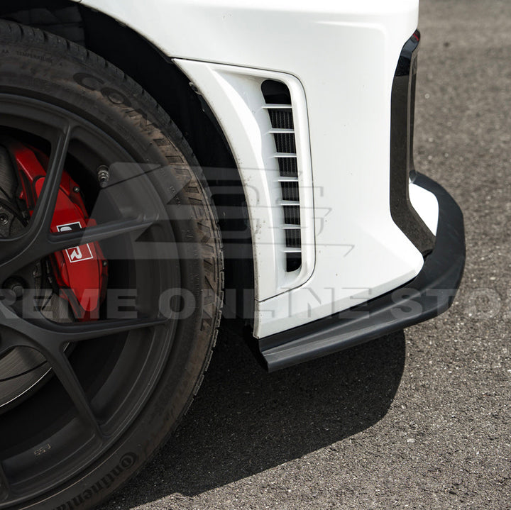 2025-Up GR Corolla GR Package Front Splitter Lip w/ Side Skirts